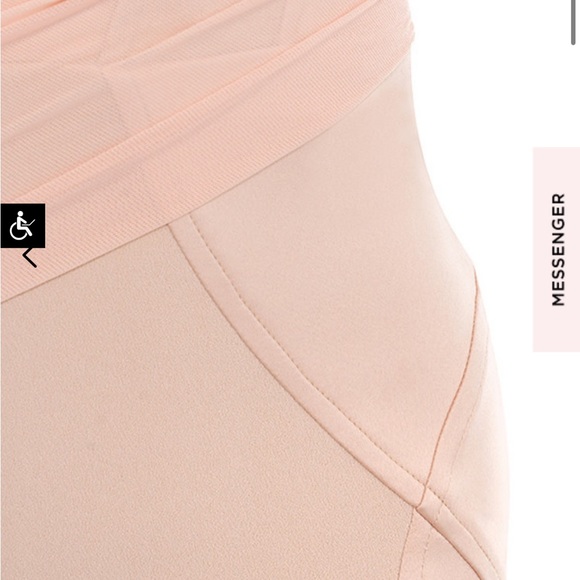 Blush satin jumpsuit - Picture 6 of 10